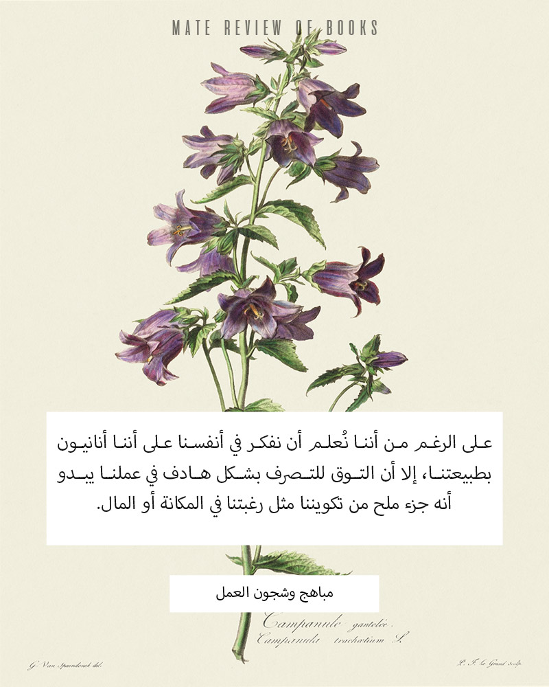 اقتباس من مباهج وشجون العمل